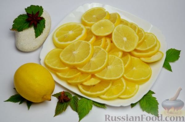 Варенье из лимонов и имбиря