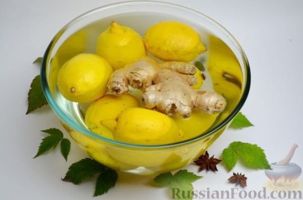 Варенье из лимонов и имбиря